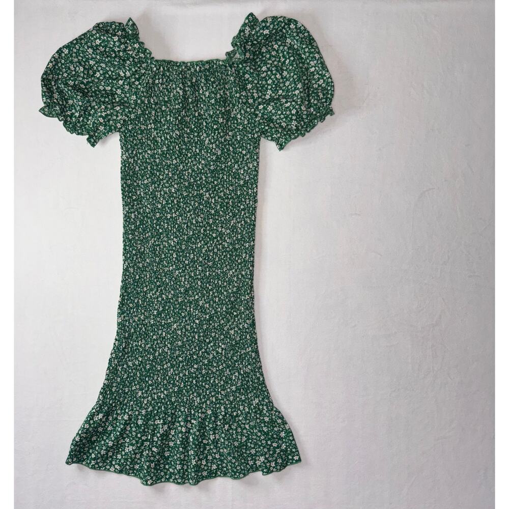 Green Floral Shein Curve Dress